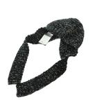 カスタネ Kastane MIXヤーンニットキャップ ニット帽 帽子 ウール混 F 黒 ブラック 白 ホワイト KAZ1032215A0001 /MI ■OS ■SH