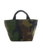 エルベシャプリエ Herve Chapelier ナイロン舟型トートバッグ ハンド 迷彩柄 カモフラージュ マルチカラー 緑 ベージュ 茶色 ブラウン 黒 ブラック /RI ■OS