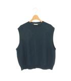 ヒューマンウーマン HUMAN WOMAN コットンポリエステルリンクスベスト プルオーバー M 紺 /NR ■OS