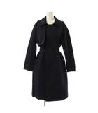 アーバンリサーチ URBAN RESEARCH トレンチ風ZIPコート ロング F ネイビー /HK ■OS