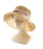 チェスティ Chesty マーガレットレースブレードハット 麦わら帽子 F ベージュ 白 ホワイト /SS ■OS