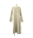 エレンディーク ELENDEEK プリーツ切替 ニットワンピース F ライトグレー /CX ■OS