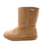 エミュー emu オーストラリア Australia ムートンブーツ ショート 24cm 茶 ブラウン /SS ■OS