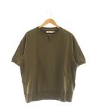 ノンネイティブ nonnative DWELLER S/S T-NECK PULLOVER COTTON SWEATスウェット トレーナー 半袖 2 カーキ /AT ■OS