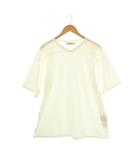 ノンネイティブ nonnative COACH S/S V-NECK TEE COTTON JERSEY OVERDYED Tシャツ カットソー 半袖 2 ホワイト NN-C4618 /DF ■OS