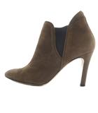 ファビオルスコーニ FABIO RUSCONI サイドゴア スエード ブーティ ショートブーツ 36 茶色 ブラウン /SR