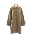 マッキントッシュ MACKINTOSH HUMBI METAL BUTTON ステンカラーコート アウター 千鳥柄 6 ベージュ /DF ■OS