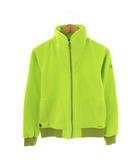 エーグル AIGLE ジップアップフリースジャケット ハイネック M 黄緑 ライトグリーン /AT ■OS