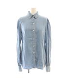 ローレンラルフローレン LAUREN RALPH LAUREN デニムシャツ 長袖 XS ライトブルー /DF ■OS