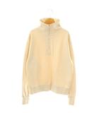セルリ CELERI ハーフジップスウェット 長袖 F オフホワイト /HK ■OS