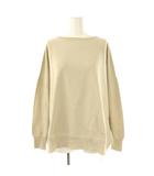 イエナ IENA コットンストレッチNEOワイド長袖プルオーバー ニット セーター ベージュ /ES ■OS