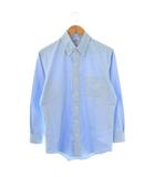 ブルックスブラザーズ BROOKS BROTHERS ノンアイロンボタンダウン長袖シャツ ブルー /DF ■OS