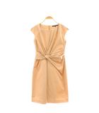 マルティニーク martinique アシンメトリータックカラードレス ワンピース 2 スモークピンク /CX ■OS ■SH