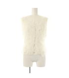 クラネ CLANE 25SS TULLE VEST LAYERED TOPS トップス カットソー レイヤード 2点セット 2 ホワイト /HK ■OS