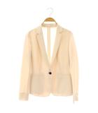 アイシービー iCB テーラードジャケット ブレザー 2 アイボリー /AT ■OS
