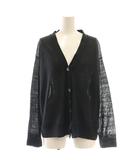 イエナ IENA 25SS ラミーVネックカーディガン ニット ブラック /DF ■OS ■SH
