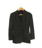 ディー&ジー ドルガバ ドルチェ&ガッバーナ D&G ストライプ柄ジャケット テーラードジャケット 36 チャコール /DF ■OS