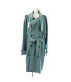 ピーティートリノ PT TORINO Trench Coat トレンチコート スプリングコート 52 ライトブルー 水色 ベルト付き /CX ■OS