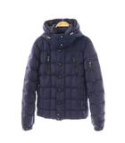 タトラス TATRAS TARAZED N-2B TYPEダウンジャケット ジップアップ フード 総裏地 2 ネイビー MTA14A462 /DO ■OS ■AD