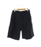  エブリワン everyone TWO TUCK COTTON WIDE SHORT PANTS ショートパンツ ハーフパンツ S 紺 EV25-PT29 /CX ■OS
