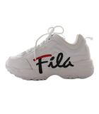 フィラ FILA ディストレイサースクリプト ローカットスニーカー US5 23cm USS22018-125 /SS ■OS