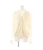 スローブ イエナ SLOBE IENA KAYA ニットカーディガン リネン オフホワイト /ES ■OS