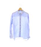 イエナ IENA 25SS ウォッシャブル リネン2WAY シャツ 長袖 ライトブルー /HK ■OS