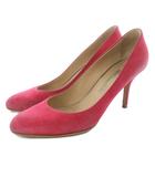 ペリーコ PELLICO スエード パンプス ピンヒール 38 ピンク /SR64