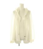 グレースクラス GRACE Class 23SS メッシュニットフーディ パーカー 36 ホワイト /DF ■OS ■SH