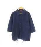 バレナ BARENA コットンカバーオール ジャケット ブルゾン 五分袖 50 ネイビー /ES ■OS