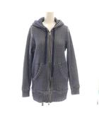 シーグリーン Seagreen オニワッフルパーカー ジップアップ 1 紺 ネイビー /AT ■OS