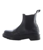 ドクターマーチン DR.MARTENS チェルシーブーツ ショート レザー UK4 黒 ブラック 2976MONO /SR ■SH