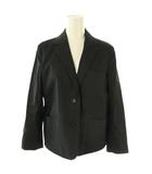 セオリー Theory 24SS Good Crunch W Shrkn Patch UL ジャケット リネン 2 ダークグレー /DO ■OS