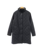 マッキントッシュ MACKINTOSH 裏ボアキルティングステンカラーコート 中綿 36 ネイビー /HK ■OS