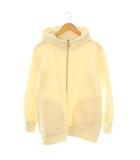 ブルーレーベルクレストブリッジ BLUE LABEL CRESTBRIDGE ボアパーカー ブルゾン ジャケット ジップアップ 38 ホワイト /HK ■OS