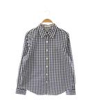 エルエルビーン L.L.BEAN ギンガムチェックシャツ 長袖 S ネイビー /HK ■OS