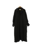 カレンソロジー Curensology ピーチトレンチコート ステンカラーコート 38 チャコール グレー /CX ■OS