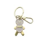 フルラ FURLA キーチャーム キーリング くま パープル 紫 ゴールドカラー 764694 /MI ■OS