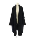 ミューズ ドゥーズィエム クラス MUSE de Deuxieme Classe 24AW SMOOTH KNIT GOWN MIDI コート ニット ロング ネイビー /HK ■OS