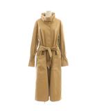 グレースコンチネンタル GRACE CONTINENTAL スタンドトレンチコート スプリングコート 36 ベージュ ベルト付き /CX ■OS