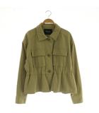 ダイアグラム グレースコンチネンタル Diagram GRACE CONTINENTAL アーミージャケット ミリタリー 38 ベージュ /MY ■OS