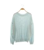 アパルトモン ドゥーズィエムクラス L'Appartement DEUXIEME CLASSE 25SS LINEN BF KNIT ニット セーター リネン ライトブルー /DO ■OS