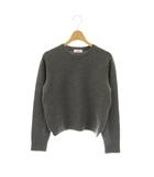 イエナ IENA 23AW SUPER180 クループルオーバー ニット セーター グレー /DF ■OS