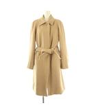 バーバリー ロンドン BURBERRY LONDON アンゴラウール混コート ステンカラーコート アウター 40 ベージュ /DF ■OS