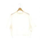 マッキントッシュ MACKINTOSH 24SS FALLA ワイドTシャツ カットソー 8 白 ホワイト /CX ■OS