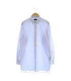 ポロ ラルフローレン POLO RALPH LAUREN ストライプシャツ 長袖 コットン 4 ブルー /MY ■OS