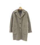 マックスマーラ ウィークエンドライン MAX MARA WEEKEND LINE アルパカ シャギーコート チェスターコート I40 グレー /ES ■OS