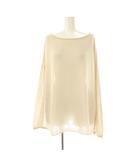 フレームワーク Framework 24SS ウォッシャブルニュアンスワイドプルオーバー ニット F 生成色 /DF ■OS