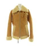 マルタンマルジェラ 14 Martin Margiela 14 ムートンコート アウター ジップアップ I42 キャメルカラー /NR ■OS