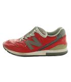 ニューバランス NEW BALANCE × アイ ジュンヤワタナベ マン eYe JUNYA WATANABE MAN 966 スニーカー US7 25cm 赤 レッド MRL996CO /SS ■OS